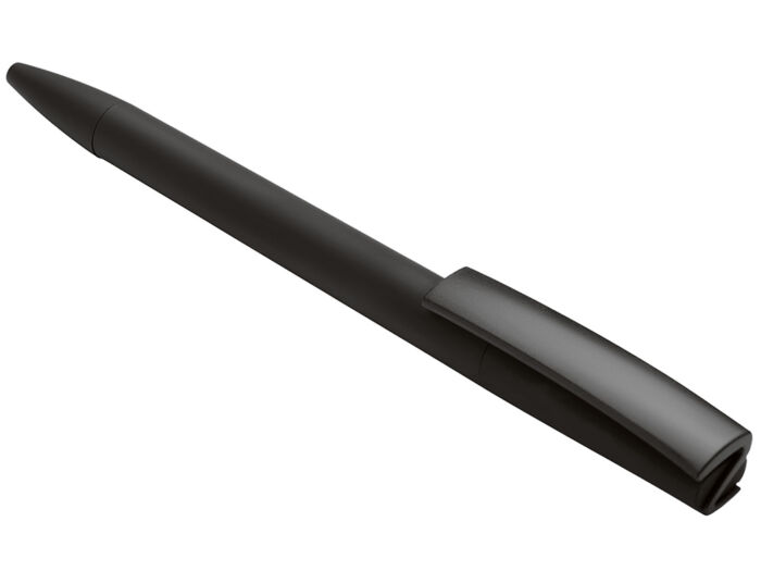 Ручка пластиковая soft-touch шариковая Zorro, черный